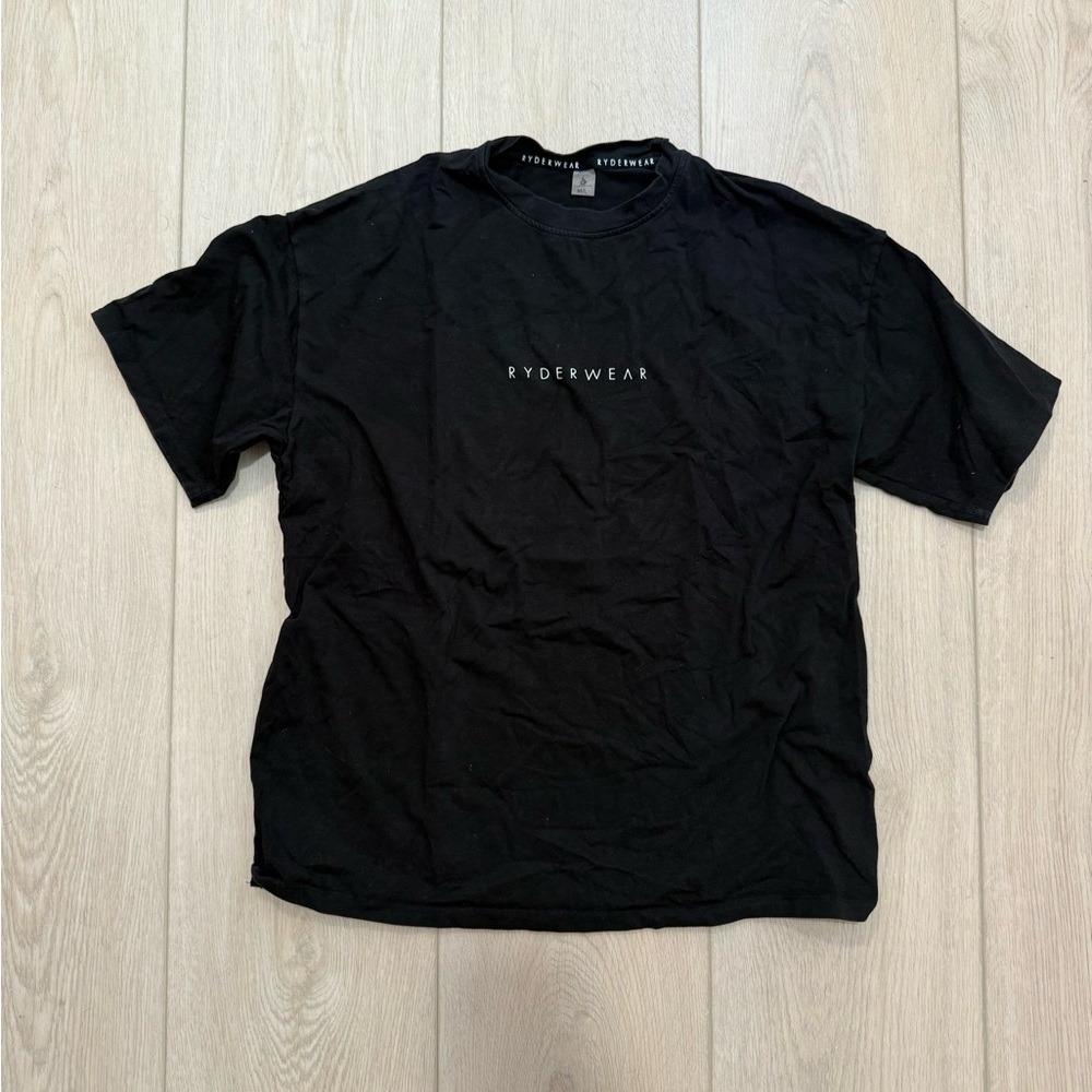 Ryderwear Classic Black Short Sleeve Tee